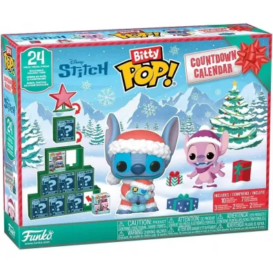 Kalendarz Adwentowy Stitch Holiday Funko Pop