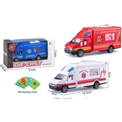 Ambulans z nap�dem mix Merkpol