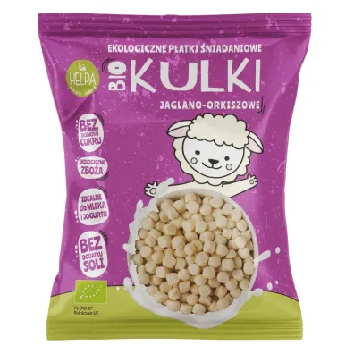 Helpa Kulki Jaglano - Orkiszowe p�atki �niadaniowe 160 g Bio