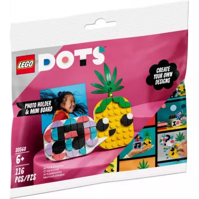 LEGO DOTS Ananas ramka na zdjcie i miniaturowa tablica 30560