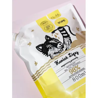 Yope Naturalny �el pod prysznic Kwiat Lipy Refill 800 ml