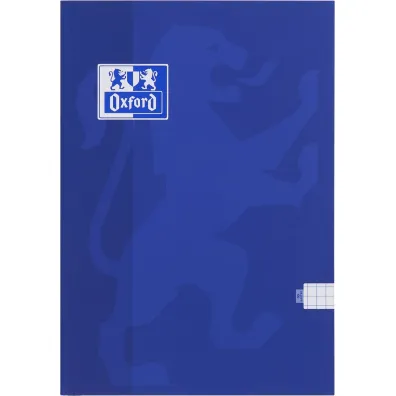 Brulion Oxford Touch A4 96 kartek w kratk� z marginesem kratka 96 kartek