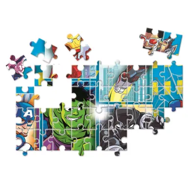 Puzzle 30 el. SuperColor. DC Comics Superfriends Clementoni