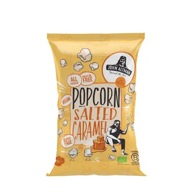 John Altman Popcorn o smaku s�onego karmelu 75 g Bio