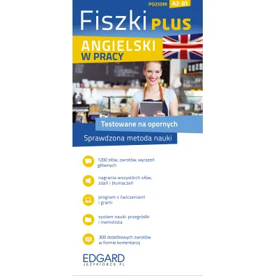 Fiszki plus. Angielski w pracy. Poziom A2-B1 - Sylwia Wa�niewska, Agata  Bal
