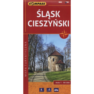 Mapa turystyczna Śląsk Cieszyński 1:90 000