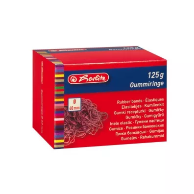 Herlitz Gumki recepturki 125g, 60mm