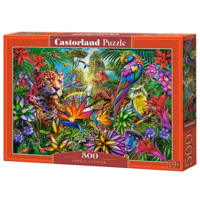 Puzzle 500 el. Jungle Fashion Castorland