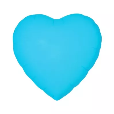 Godan Balon foliowy Serce fluor niebieski 46cm