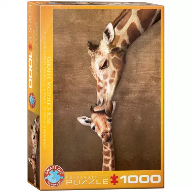 Puzzle 1000 el. yrafy pocaunek Eurographics