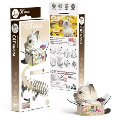 Kotek Syjamski Mocha Eugy. Eko Uk�adanka 3D