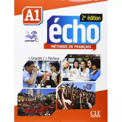 Echo A1 2ed podr�cznik + p�yta DVD - Girardet Jacky, Jacques Pecheur