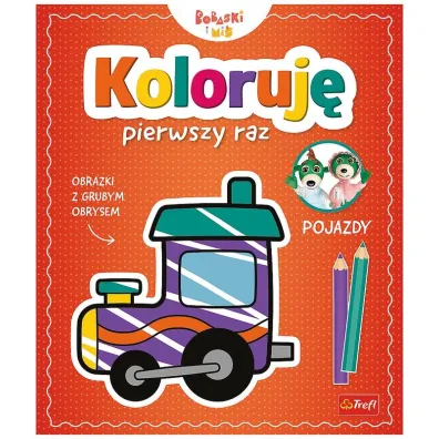 Koloruj� pierwszy raz Pojazdy Ks79797 - Martyna Jelonek