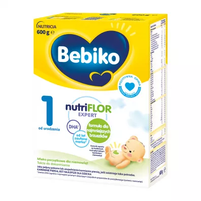 Bebiko 1 Mleko pocztkowe dla niemowlt od urodzenia 600 g