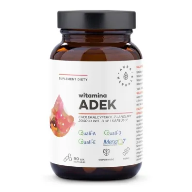Aura Herbals Witamina ADEK suplement diety 90 kaps.
