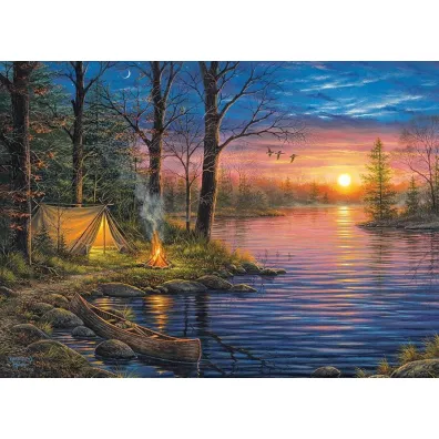 Puzzle 1000 el. Evening Mist by Abraham Hunter Eurographics
