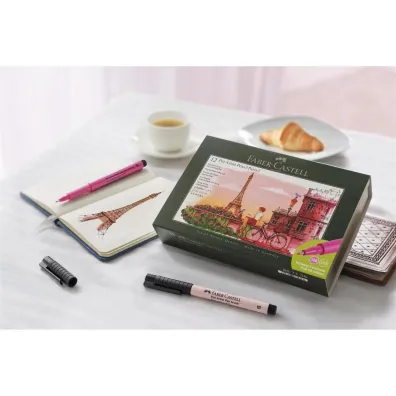 Faber-Castell Zestaw pitt artist pen paris 12 szt.