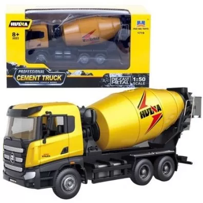 Betoniarka metalowa khaki 1:50 LeanToys