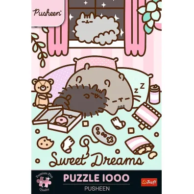 Puzzle 1000 el. Pusheen Trefl
