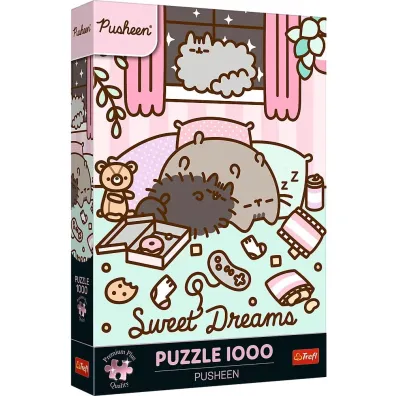 Puzzle 1000 el. Pusheen Trefl