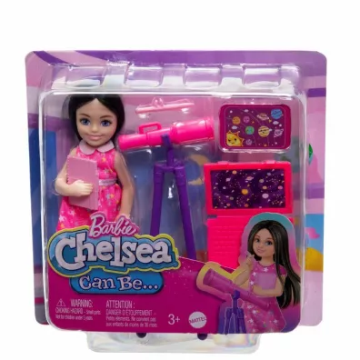 Barbie Chelsea. Mo�esz by� Kariera Lalka HTK33 Mattel