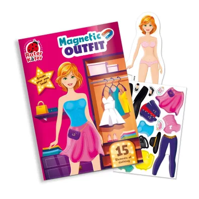 Puzzle Uk�adanka magnetyczna Modna dziewczyna Roter Kafer