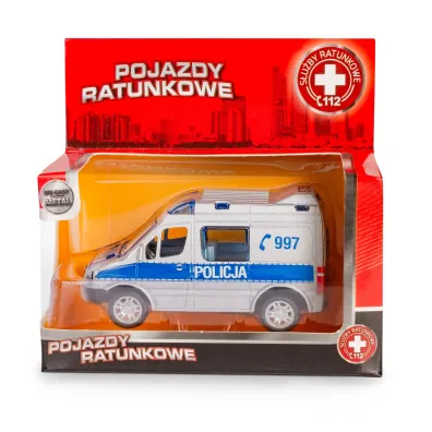 Auto ratunkowe Policja Mercedes Benz DAFFI B-279
