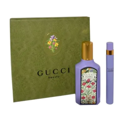 Gucci Zestaw Flora Gorgeous Magnolia Woda perfumowana + Travel Spray 50 ml + 10 ml