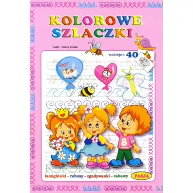 Kolorowe szlaczki - Halina Go�ek