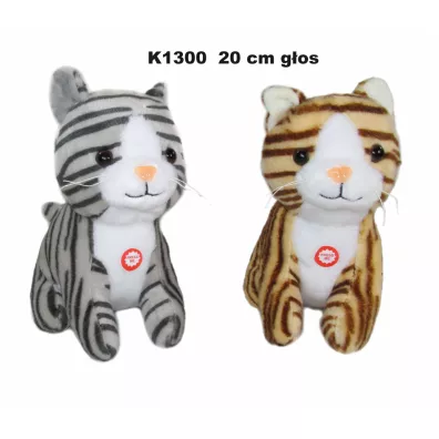 PLUSZAK KOT Z GLOSEM 20CM SA 1/12 Sun-Day