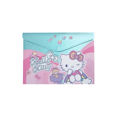 Patio Koperta na dokumenty A4 PP Hello Kitty pink wz�r 2
