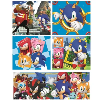 Puzzle 10w1 SuperColor. Sonic Clementoni