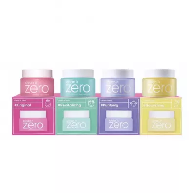 Banila Co Zestaw Clean It Zero balsamw oczyszczajcych 4 x 7 ml