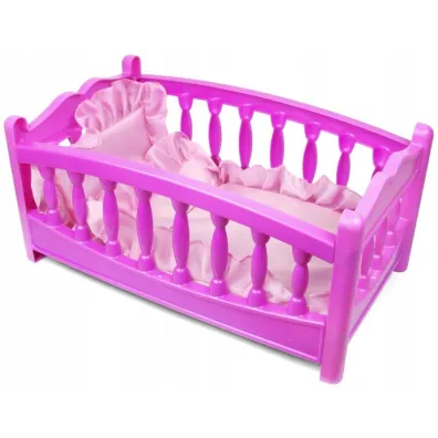 ��eczko dla lalek 45X26X21 z po�ciel� BOLO 980554