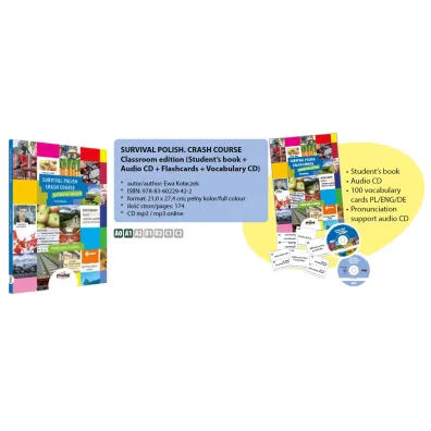 Survival Polish Crash Course Classroom Edition Podr�cznik studenta + CD