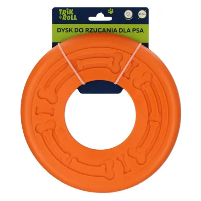 Dysk dla psa 26cm pomara�czowy TRIK&ROLL 560873