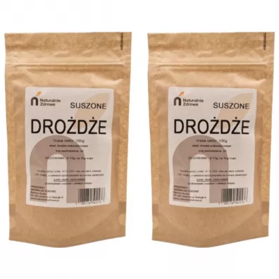 Naturalnie Zdrowe Drode piekarskie suche instant Zestaw 2 x 100 g