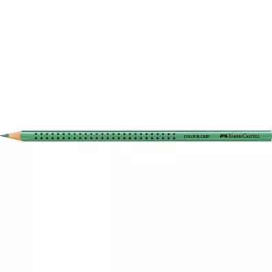 Faber-Castell Kredka grip metallic zielona