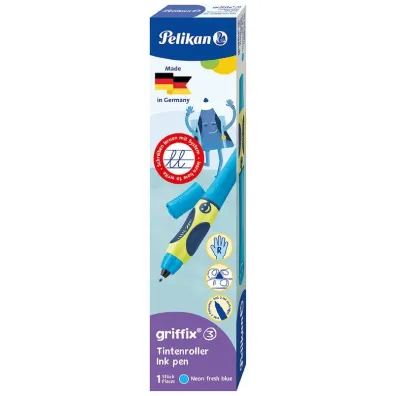 Pelikan Pi�ro kulkowe Griffix prawor�czne neon nieb