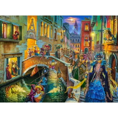 Puzzle 3000 el. Venice Carnival Castorland