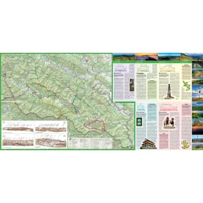 Bieszczady map&guide XL PL laminat 2025