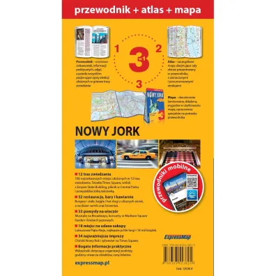 Nowy Jork zestaw przewodnikowy 3w1 2024