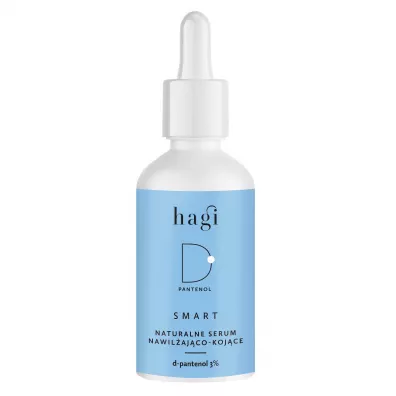 Hagi Cosmetics Smart D - Naturalne serum nawilajco-kojce do twarzy z D-panthenolem 3% 30 ml