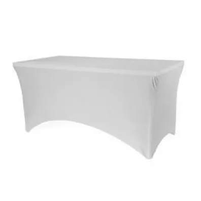 Pokrowiec na st bankietowy 183x76x74cm biay