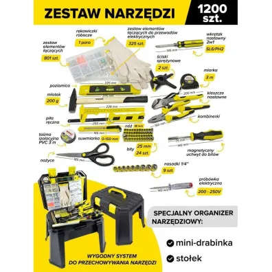 Rockforce / Wmc Zestaw uniwersalny 1200 element�w