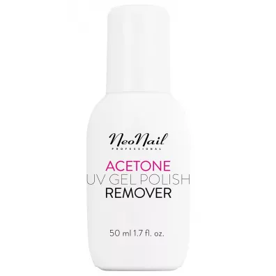 NeoNail Acetone UV Gel Polish Remover zmywacz do lakieru hybrydowego 50 ml