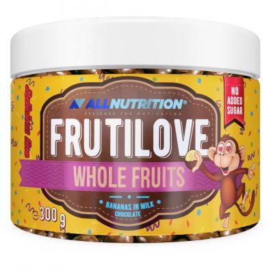 Allnutrition Banany w czekoladzie Frutilove whole fruits 300 g