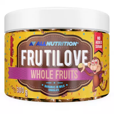 Allnutrition Banany w czekoladzie Frutilove whole fruits 300 g