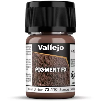 Vallejo: 73.110 - Pigment FX - Burnt Umber 35ml