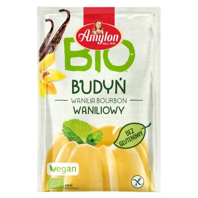 Amylon Budy� waniliowy bezglutenowy 40 g Bio
